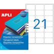 3270241190274-Apli Agipa - 420 Étiquettes transparentes impression laser - 63,5 x 38,1 mm - coins arrondis-P_119027_1-0