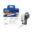 4977766628280-Brother DK-11203 - Ruban d'étiquettes auto-adhésives - 1 rouleau de 300 étiquettes (17 x 87 mm) -Multi-angle-0