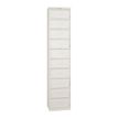 0000012200474-Colonne à clapets - L41 x H198 x P35  - 10 clapets - beige-P_1220047_1-0
