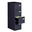MT Professionel - Armario de relleno vertical - 4 cajones - acero - antracita, RAL 7016