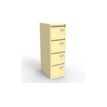 MT Professionel - Armario de relleno vertical - 4 cajones - acero - beige, RAL 1015
