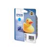 Epson T0552 - 8 ml - cián - original - blíster - cartucho de tinta - para Stylus Photo R240, R245, RX420, RX425, RX520