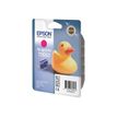 Epson T0553 - 8 ml - magenta - original - blíster - cartucho de tinta - para Stylus Photo R240, R245, RX420, RX425, RX520