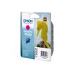 Epson T0483 - 13 ml - magenta - original - blíster - cartucho de tinta - para Stylus DX3800; Stylus Photo R200, R220, R300, R320, R340, RX500, RX600, RX620, RX640