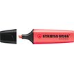 STABILO BOSS ORIGINAL - Marcador - rojo fluorescente - tinta al agua - 2-5 mm