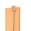2012348123622-Bibliothèque IDRA/DUAL  avec 2 portes basses - L80 x H180 x P47 - Corps blanc - Portes et dessus imita--3