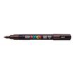 4902778202319-Posca - Marqueur peinture pointe fine - marron foncé-Angle gauche-0