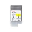 Canon PFI-102 Y - 130 ml - amarillo - original - depósito de tinta - para imagePROGRAF iPF510, iPF610, iPF650, iPF655, iPF720, iPF750, iPF755, iPF760, iPF765