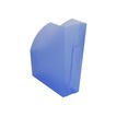 9002493016873-Exacompta The Magazine - Porte-revues bleu-Angle gauche-1