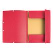 Exacompta Nature Future - Carpeta de 3 solapas - para A4 - capacidad: 250 hojas - rojo