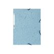 Exacompta Nature Future - Carpeta de 3 solapas - para A4 - capacidad: 250 hojas - mottled turtledove gray
