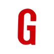 PICKUP LETTERING MONO Nobel - Etiqueta autoadhesiva - preimpreso: G - rojo satinado