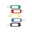 3173740071085-Sign - 100 Porte-clés - 56 x 22 mm - plastique - couleurs assorties-Avant-0