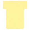 Nobo - Tarjeta T - 3.6 x 5.3 cm - Tamaño 1,5 - amarillo (paquete de 100) - para P/N: 1900392, 1900397, 1900402