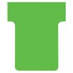 Nobo - Tarjeta T - 3.6 x 5.3 cm - Tamaño 1,5 - verde (paquete de 100) - para P/N: 1900392, 1900397, 1900402