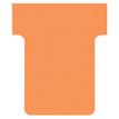 Nobo - Tarjeta T - 3.6 x 5.3 cm - Tamaño 1,5 - naranja (paquete de 100) - para P/N: 1900392, 1900397, 1900402