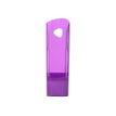Exacompta ECOMAG Linicolor A4+ - Archivo de caja - ancho de la espina: 77 mm - morado translúcido