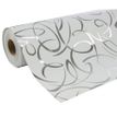 Clairefontaine Premium - Papel de regalo - 70 cm x 50 m - 80 g/m² - arabesque silver - polipropileno