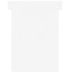 Nobo - Tarjeta T - 8 x 12 cm - Tamaño 3 - blanco (paquete de 100) - para P/N: 1900394, 1900399, 1900404