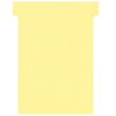 Nobo - Tarjeta T - 8 x 12 cm - Tamaño 3 - amarillo (paquete de 100) - para P/N: 1900394, 1900399, 1900404