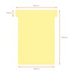 3147330068793-Nobo - 100 Fiches en T - Taille 3 - jaune-P_2203004_3-2