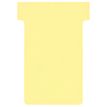 Nobo - Tarjeta T - 4.85 x 8.5 cm - Tamaño 2 - amarillo (paquete de 100) - para P/N: 1900393, 1900398, 1900403
