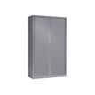 Pierre Henry GENERIC - Aparador - 4 baldas - 2 Puertas - acero, policloruro de vinilo (PVC) - aluminio