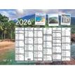 3371010201365-Quo Vadis - Calendrier Fantaisie 6 mois par face - 55 x 40,5 cm - évasion--0