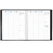 3371010125920-Agenda Club Eurequart - 1 semaine sur 2 pages - 24 x 30 cm - noir - Quo Vadis--1