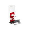 4005546702148-Durable Varicolor - Support de charge pour smartphone - rouge-Angle gauche-2