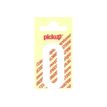 PICKUP LETTERING MONO Nobel - Etiqueta autoadhesiva - preimpreso: 0 - blanco mate
