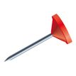 Exacompta - Pinchos - 5 mm head diameter, 8 mm needle - rojo - con dispensador - paquete de 100