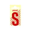 8711234243188-Pickup - Étiquette autocollante - 150 mm - Lettre S - rouge brillant-Avant-0