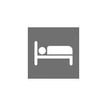 Pickup Home - Signo - bedroom - 90 x 90 mm - autoadhesivo - acrílico