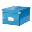 Leitz Click & Store - Caja de almacenamiento - para A5 - azul metálico