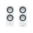 5099206048751-LOGITECH Z200 - Mini enceinte multmédia - 5W - blanc-Avant-1