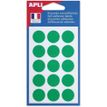 APLI kids - Etiqueta autoadhesiva - verde (paquete de 90)