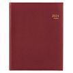Brepols Concorde Lima - Week-to-view diary - página de día - 128 x 330 mm - burdeos