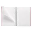 8422593460566-Notebook Emotions, couverture rigide, A4, quadrillage 5x5 mm, 80 feuilles de 1 couleur,Miquelrius, Rose--3