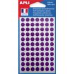 APLI-Agipa - Adhesivo permanente - púrpura - 8 mm de diámetro 462 etiqueta(s) (6 hoja(s) x 77) etiquetas