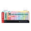4006381567411-STABILO BOSS ORIGINAL - Pack de 15 surligneurs - couleurs pastels assorties-P_300040123_5-0