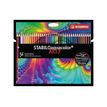 4006381547222-STABILO Aquacolor Arty - 36 Crayons de couleur aquarellable - couleurs brillantes assortie-P_300040357_6-5