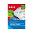 8410782012641-APLI PAPER - Auto-adhésif - blanc - 210 x 148 mm 200 étiquette(s) (100 feuille(s) x 2) 