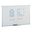 8425901841514-Faibo - Tableau blanc - montable sur mur - 600 x 900 mm - acier - magnétique - blanc mét-P_300045121_1-0