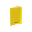 CONQUERANT Classique Polypro - Cuaderno - encuadernación cosida - 170 x 220 mm - 24 hojas / 48 páginas - Seyès - amarillo - polipropileno (PP)