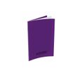 CONQUERANT Classique Polypro - Cuaderno - encuadernación cosida - 170 x 220 mm - 24 hojas / 48 páginas - Seyès - violeta - polipropileno (PP)