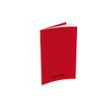 CONQUERANT Classique Polypro - Cuaderno - encuadernación cosida - 240 x 320 mm - 70 hojas / 140 páginas - Seyès - rojo