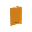 CONQUERANT Classique Polypro - Cuaderno - encuadernación cosida - 170 x 220 mm - 24 hojas / 48 páginas - Seyès - naranja - polipropileno (PP)