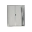 0403000550269-Armoire basse ARENA monobloc à rideaux - 198x120x45 cm - 2 portes-P_300055026_1-0