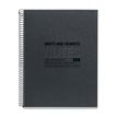 8422593060278-Notebook ECO DESIGN, Just Black, carton recyclé, A4, quadrillage 5x5 mm, 120 feuilles de 4 couleurs, M--0